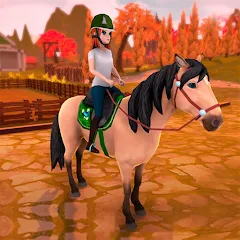 Скачать Horse Riding Tales: Дикий пони (Хорс Райдинг Тейлс) [Взлом/МОД Много денег] последняя версия 1.8.8 (бесплатно на 5Play) для Андроид