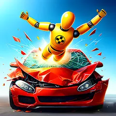 Скачать Realistic Car Crash Simulator (Реалистичный симулятор автокатастроф) [Взлом/МОД Unlocked] последняя версия 0.9.3 (5Play ru apk ) для Андроид