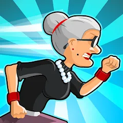 Скачать Angry Gran Run - Running Game (Энгри Гран Ран) [Взлом/МОД Все открыто] последняя версия 2.3.3 (бесплатно на 4PDA) для Андроид