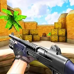 Скачать Gun Strike: FPS Shooter Game (Каунтер Атак) [Взлом/МОД Меню] последняя версия 2.9.3 (5Play ru apk ) для Андроид