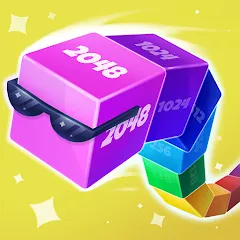 Скачать Cube Arena 2048 — змейка числа [Взлом/МОД Много денег] последняя версия 0.7.1 (бесплатно на 5Play) для Андроид
