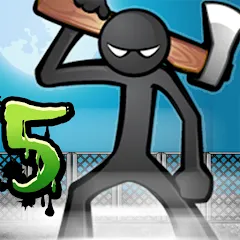 Скачать Anger of stick 5 : zombie (Ангер оф стик 5) [Взлом/МОД Меню] последняя версия 0.7.5 (на 5Плей бесплатно) для Андроид