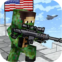 Скачать American Block Sniper Survival (Американский блок снайпер выживание) [Взлом/МОД Unlocked] последняя версия 2.1.4 (на 5Плей бесплатно) для Андроид