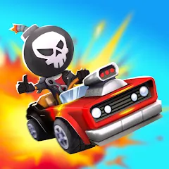 Скачать Boom Karts Multiplayer Racing (Бум Картс Мультиплеер Рейсинг) [Взлом/МОД Много денег] последняя версия 2.4.7 (бесплатно на 4PDA) для Андроид