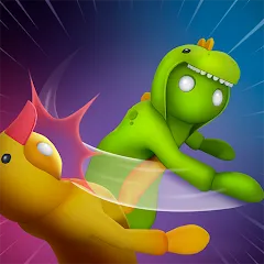 Скачать Gang Battle Party: Animals 3D [Взлом/МОД Много денег] последняя версия 0.6.5 (4PDA apk) для Андроид