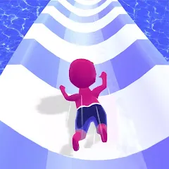 Скачать Waterpark Super Slide (Ватерпарк Супер Слайд) [Взлом/МОД Unlocked] последняя версия 1.1.4 (4PDA apk) для Андроид
