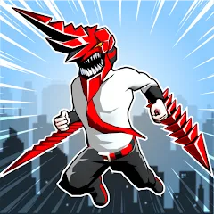 Скачать Chainsaw Devil City Fight (Чейнсоу Мэн) [Взлом/МОД Все открыто] последняя версия 0.8.7 (5Play ru apk ) для Андроид