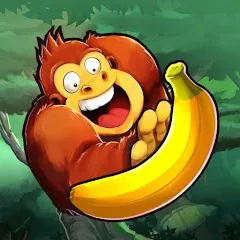 Скачать Banana Kong (Банана Конг) [Взлом/МОД Бесконечные деньги] последняя версия 2.1.8 (5Play ru apk ) для Андроид