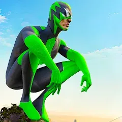 Скачать Rope Frog Ninja Hero Car Vegas (Роуп Фрог Ниндзя Герой Кар Вегас) [Взлом/МОД Много денег] последняя версия 0.3.6 (бесплатно на 4PDA) для Android