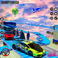 Скачать Rampa Car Game: GT Car stunts (Мега Рэмпс) [Взлом/МОД Все открыто] последняя версия 2.3.2 (4PDA apk) для Андроид