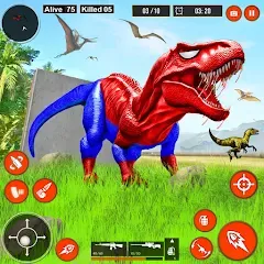 Скачать Real Dino Hunter 3D Gun Games (Уайлд Динозавр Хантер Ган Геймс) [Взлом/МОД Много денег] последняя версия 0.5.1 (4PDA apk) для Андроид