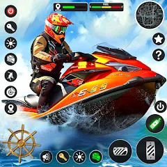 Скачать Jetski Boat Racing: Boat Games (Джетски Гонки на лодках) [Взлом/МОД Много денег] последняя версия 2.5.7 (на 5Плей бесплатно) для Андроид