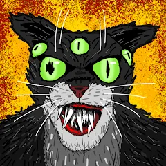 Скачать Cat Fred Evil Pet. Horror game  [Взлом/МОД Unlocked] последняя версия 0.8.5 (5Play ru apk ) для Андроид