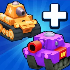 Скачать Merge Tanks - игра в танки (Мердж Танкс) [Взлом/МОД Много денег] последняя версия 1.6.5 (бесплатно на 4PDA) для Андроид