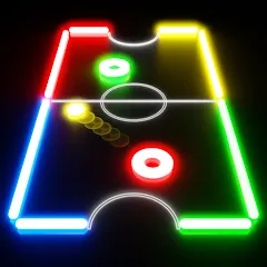 Скачать Glow Hockey (Глоу Хоккей) [Взлом/МОД Бесконечные деньги] последняя версия 2.6.3 (бесплатно на 4PDA) для Андроид