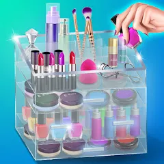 ASMR Makeup Sort-Cleaning Game (АСМР набор для макияжа)