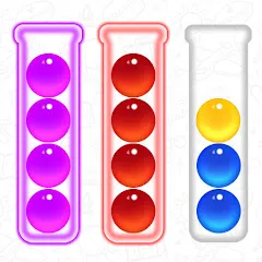 Скачать Ball Sort - Color Puzzle Game (Болл Сорт) [Взлом/МОД Меню] последняя версия 0.6.9 (на 5Плей бесплатно) для Андроид
