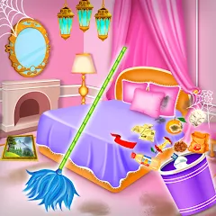 Скачать принцесса уборка дома приключе [Взлом/МОД Unlocked] последняя версия 1.9.3 (бесплатно на 5Play) для Андроид