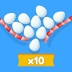 Скачать Eggs & Chickens: Cut Rope Game (Яйца и куры) [Взлом/МОД Unlocked] последняя версия 1.8.3 (на 5Плей бесплатно) для Андроид