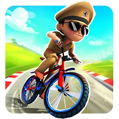 Скачать Little Singham Cycle Race (Литл Сингам Велосипедная Гонка) [Взлом/МОД Все открыто] последняя версия 2.2.4 (бесплатно на 5Play) для Андроид
