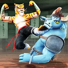 Скачать Kung Fu Animal: Fighting Games (Кунгфу животное) [Взлом/МОД Unlocked] последняя версия 2.3.2 (4PDA apk) для Андроид