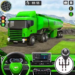 Скачать Offroad Oil Tanker Truck Games (Оффроуд Игры на машинецистерне для нефти) [Взлом/МОД Все открыто] последняя версия 2.6.3 (бесплатно на 5Play) для Андроид