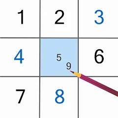 Скачать Sudoku Offline: Hard Puzzles (Судоку Оффлайн) [Взлом/МОД Бесконечные деньги] последняя версия 0.5.1 (на 5Плей бесплатно) для Андроид