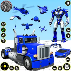 игры робот грузовик грузовик 