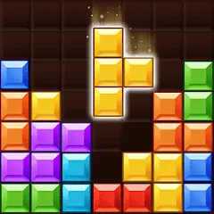 Скачать Блок Пазл - Block Gems Puzzle (Блок драгоценные камни) [Взлом/МОД Бесконечные деньги] последняя версия 1.8.8 (на 5Плей бесплатно) для Андроид