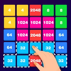 2248 Слияние Кубики Блоки 2048 (Две тысячи двести сорок восемь)