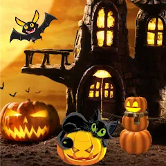 Скачать Halloween Hidden Objects (Хэллоуин Скрытые Объекты) [Взлом/МОД Все открыто] последняя версия 1.8.2 (бесплатно на 4PDA) для Андроид