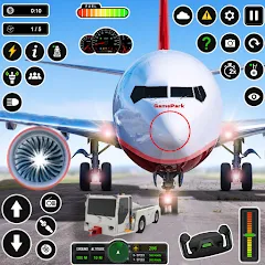 Скачать пилот симулятор: самолет игра [Взлом/МОД Меню] последняя версия 2.9.2 (на 5Плей бесплатно) для Андроид