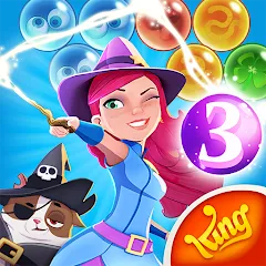 Скачать Bubble Witch 3 Saga (Бабл Витч 3 Сага) [Взлом/МОД Бесконечные деньги] последняя версия 0.3.8 (бесплатно на 5Play) для Андроид