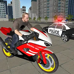 Скачать Вождение велосипеда: полиция [Взлом/МОД Все открыто] последняя версия 0.7.7 (на 5Плей бесплатно) для Андроид