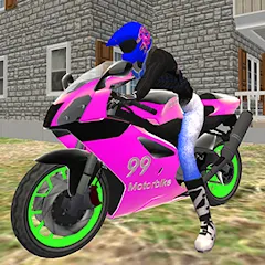 Скачать Мотоцикл гоночная игра [Взлом/МОД Много денег] последняя версия 0.9.9 (бесплатно на 5Play) для Андроид