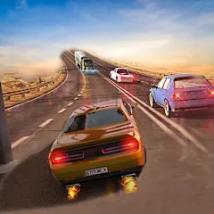 Скачать Car Highway Racing Game (Трафик Рейсер Трафик игры) [Взлом/МОД Бесконечные деньги] последняя версия 0.3.9 (на 5Плей бесплатно) для Андроид