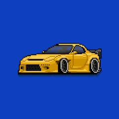 Скачать Pixel Car Racer (Пиксельный гоночный автомобиль) [Взлом/МОД Бесконечные деньги] последняя версия 2.4.7 (бесплатно на 5Play) для Андроид