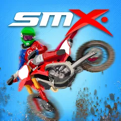 Скачать SMX: Supermoto Vs. Motocross (СМХ) [Взлом/МОД Unlocked] последняя версия 0.8.9 (5Play ru apk ) для Андроид