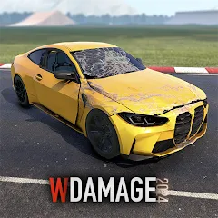 Скачать WDAMAGE : Car Crash Engine (ВДАМАГЕ) [Взлом/МОД Unlocked] последняя версия 2.8.4 (4PDA apk) для Андроид