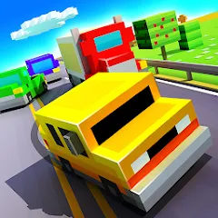 Blocky Highway: Traffic Racing (Блоки Хайвей)