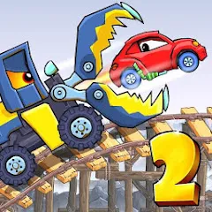 Скачать Car Eats Car 2 - Гонки Машин (Кар Еатс Кар 2) [Взлом/МОД Меню] последняя версия 2.8.7 (бесплатно на 5Play) для Андроид