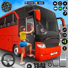 Скачать Вождение автобуса - Симуляторы  [Взлом/МОД Бесконечные деньги] последняя версия 2.8.7 (бесплатно на 4PDA) для Андроид