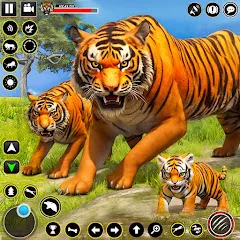 Скачать Tiger Simulator Lion games 3D (Тигровый Симулятор Игр Льва 3D) [Взлом/МОД Меню] последняя версия 0.8.1 (на 5Плей бесплатно) для Андроид