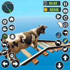 Скачать Эпическая игра Cow Ramp Rush [Взлом/МОД Unlocked] последняя версия 1.6.4 (5Play ru apk) для Андроид