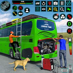 США умный автобус игры 3d 