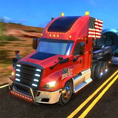 Скачать Truck Simulator USA Revolution (Трак Симулятор США Революция) [Взлом/МОД Все открыто] последняя версия 0.6.8 (4PDA apk) для Андроид