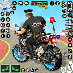 Police Moto Bike Chase Crime (Полицейская мотоциклетная погоня за преступником)