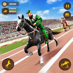 Скачать лошадь гоночный игры 3д [Взлом/МОД Бесконечные деньги] последняя версия 1.8.7 (бесплатно на 5Play) для Андроид