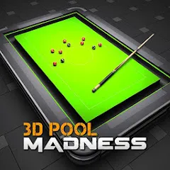 Скачать 3D Pool Madness (Пул Безумие) [Взлом/МОД Все открыто] последняя версия 1.7.8 (на 5Плей бесплатно) для Андроид