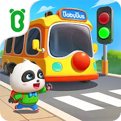 Скачать Школьный автобус мал. панды  [Взлом/МОД Бесконечные деньги] последняя версия 0.4.2 (5Play ru apk ) для Андроид